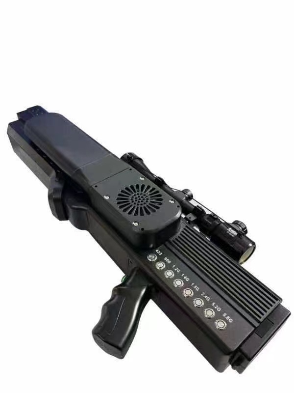  林周手持便携式枪型低空防御反制八通道